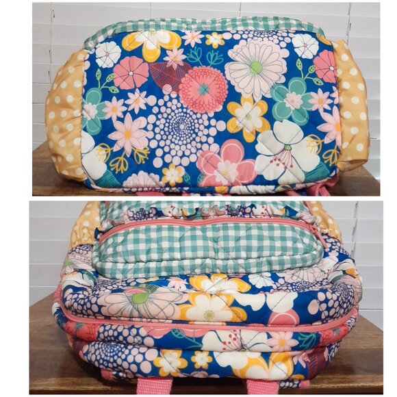 Matilda Jane Floral Large Backpack  13"W × 16" H - Picture 6 of 8